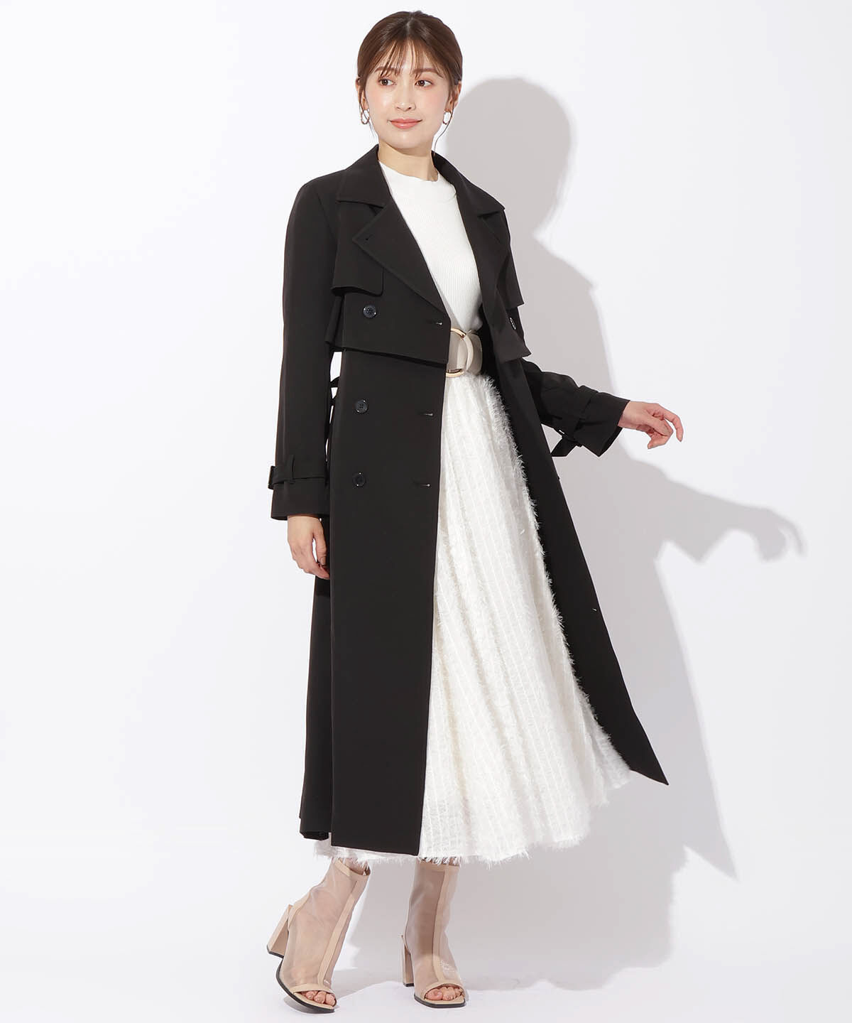 アンドクチュール「ManyWayトレンチコート」|トレンチコート|