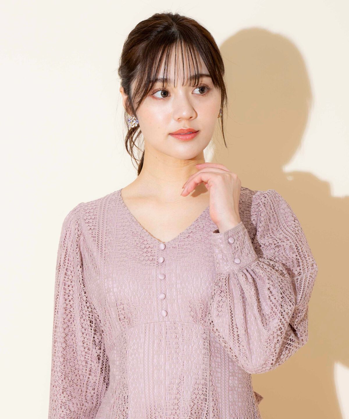 WILLSELECTION「レースフレアワンピース」|ワンピース|