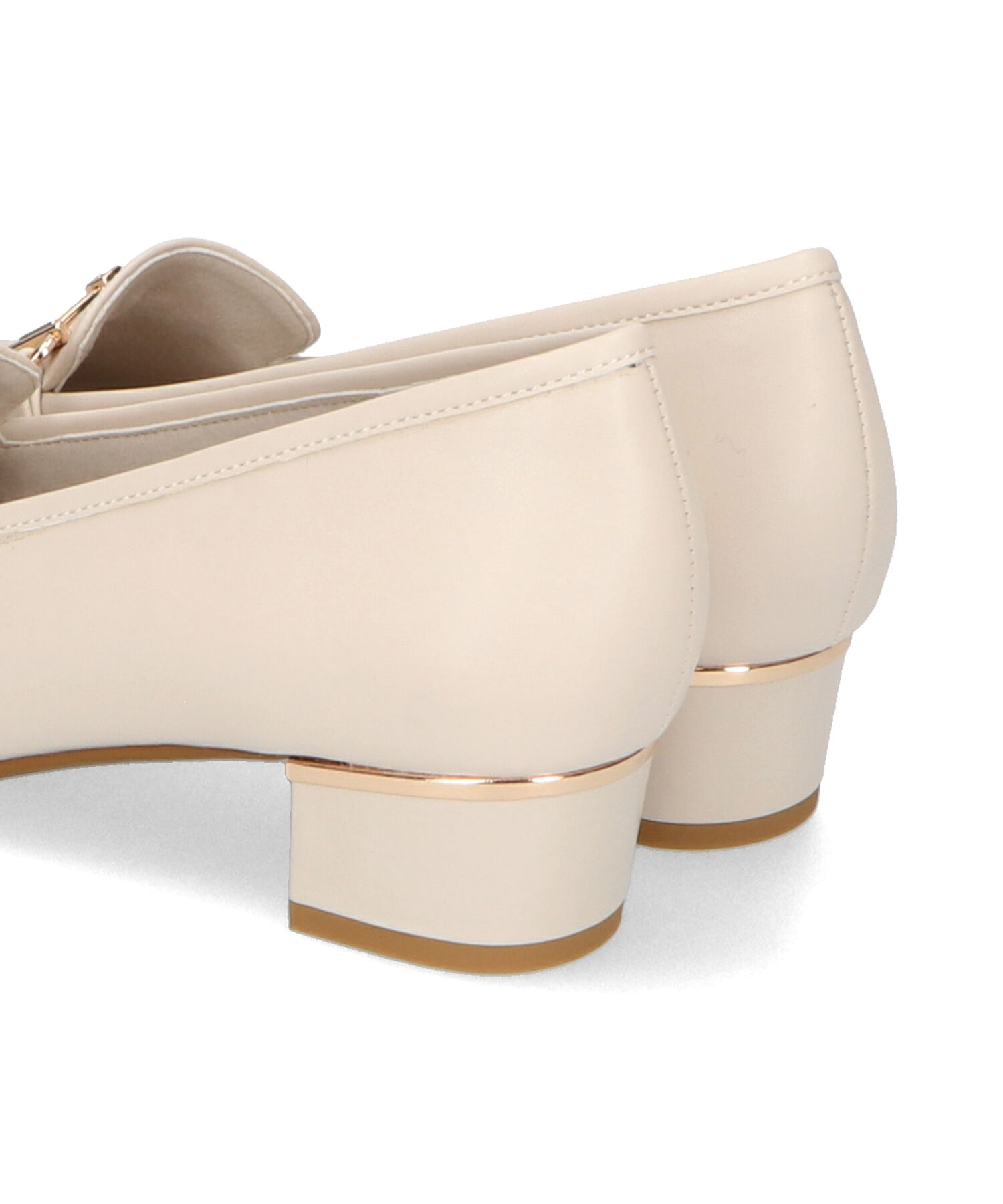 WA Oriental TRaffic「【定番】メタリックラインビットヒールローファー/42101」|ローファー|