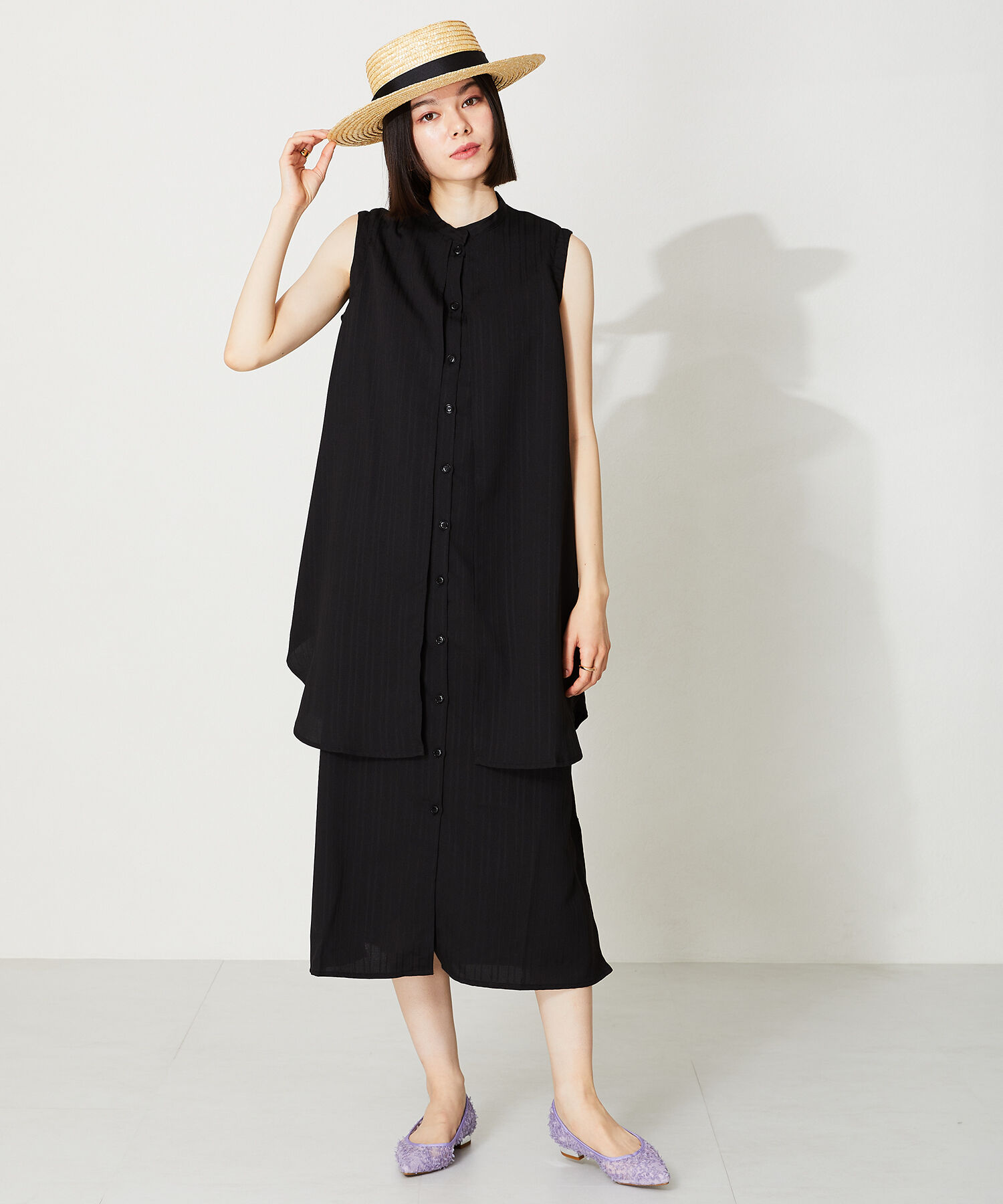 ORiental TRaffic「メタリックヒールチュールパンプス/41102」|パンプス|