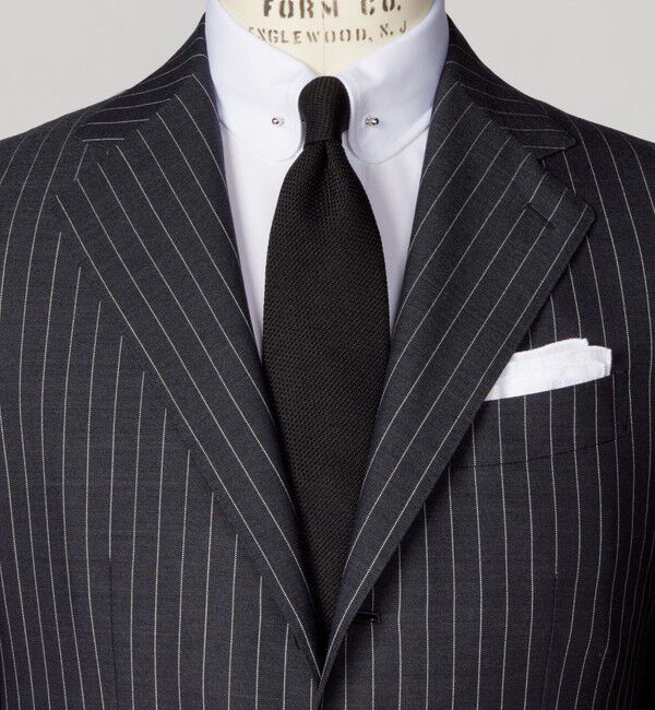 UNITED ARROWS「ガルザ ソリッド ネクタイ」|ネクタイ・蝶ネクタイ|BLACK