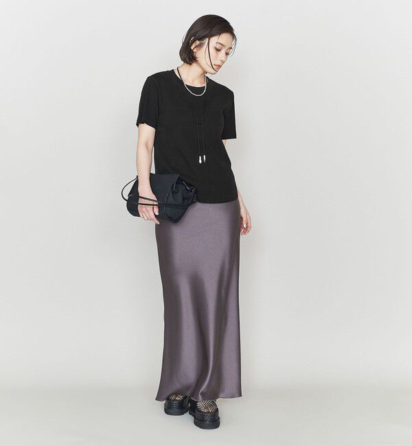 ASTRAET「＜ASTRAET＞フライス クルーネックTシャツ」|Tシャツ・カットソー|