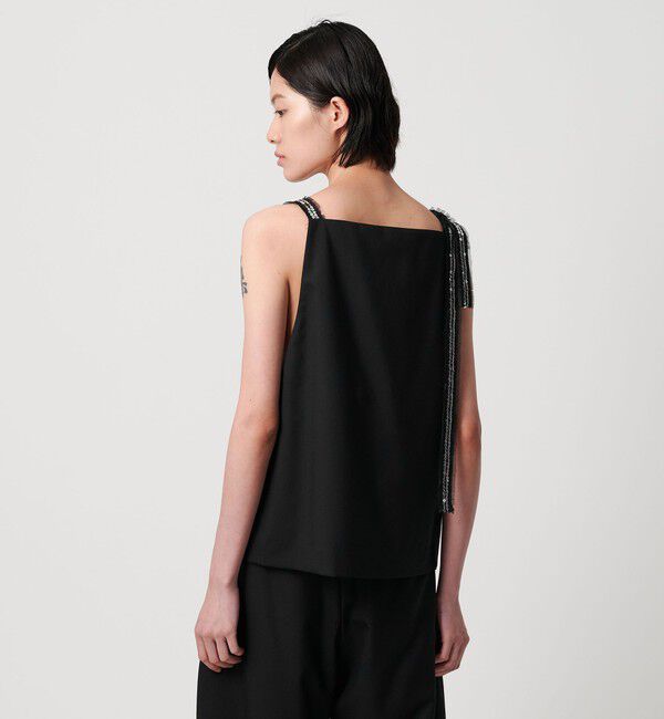 AEWEN MATOPH「＜AEWEN MATOPH＞スパンコールテープ 2WAYジレキャミソール」|キャミソール|