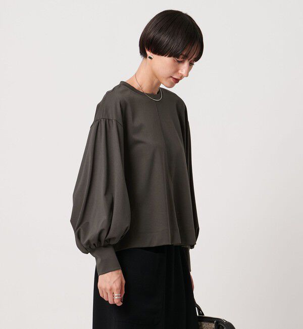 UNITED ARROWS「ポンチ バルーンスリーブ カットソー ‐ウォッシャブル‐」|Tシャツ・カットソー|