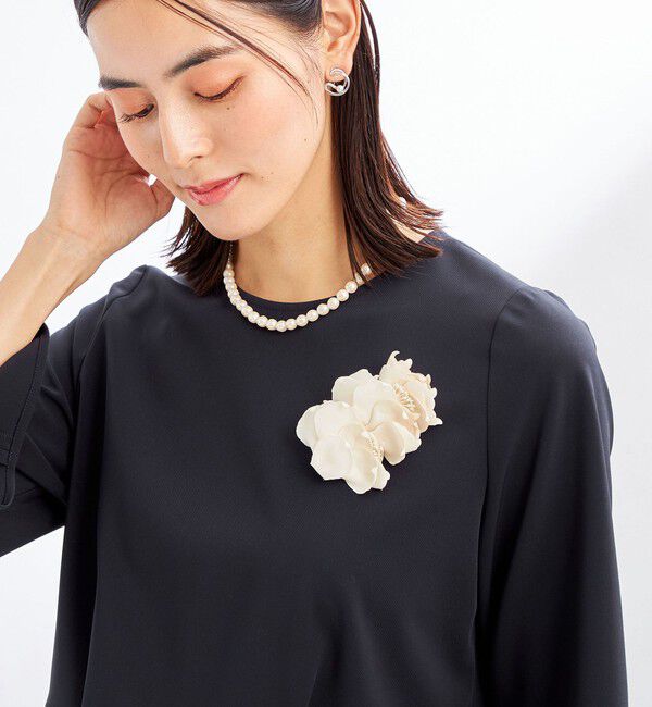 UNITED ARROWS green label relaxing「フラワーミックス コサージュ」|ブローチ・コサージュ|