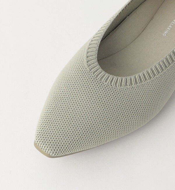 UNITED ARROWS green label relaxing「ウェルネス ニット フラットシューズ -撥水・ウォッシャブル-」|ローファー|