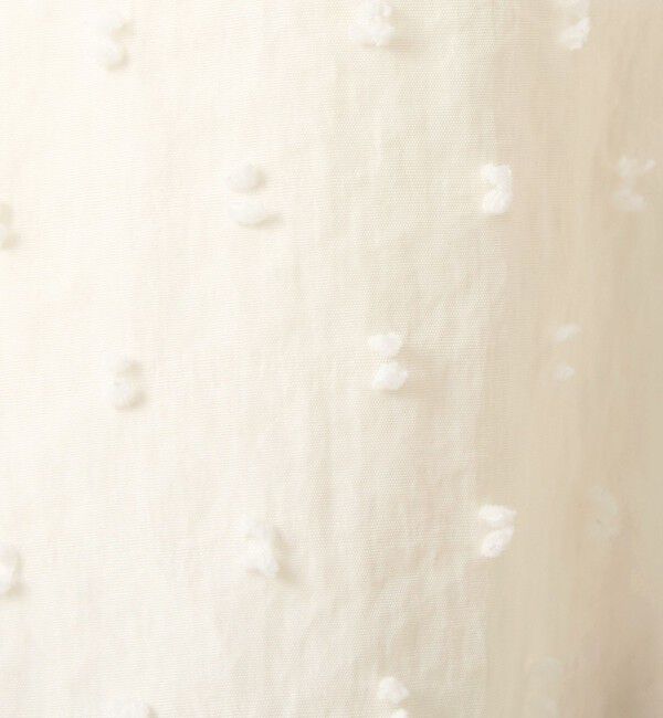 UNITED ARROWS green label relaxing「ドットジャカード ブラウス」|シャツ・ブラウス|