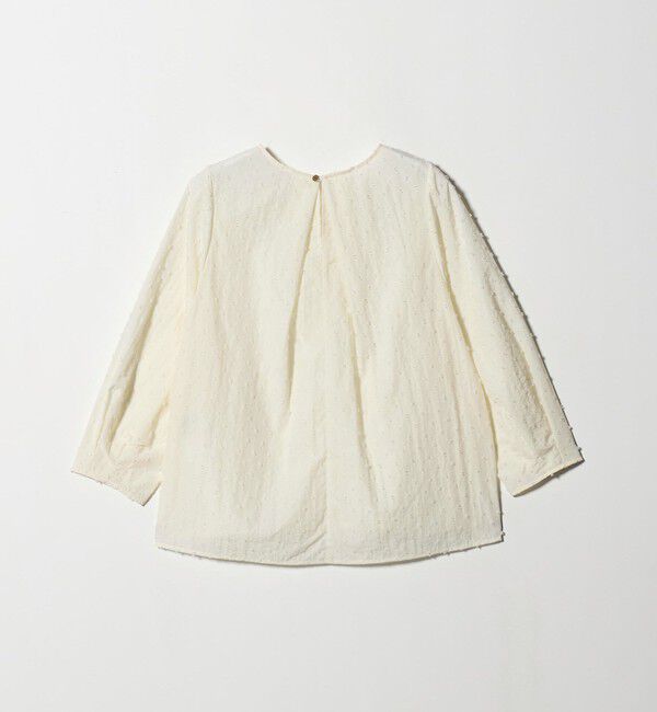 UNITED ARROWS green label relaxing「ドットジャカード ブラウス」|シャツ・ブラウス|