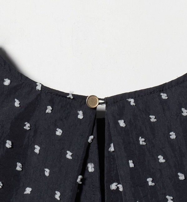 UNITED ARROWS green label relaxing「ドットジャカード ブラウス」|シャツ・ブラウス|