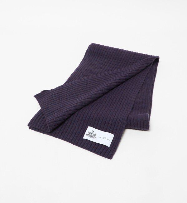 UNITED ARROWS green label relaxing「ハミルトン ウール ナイロン リブマフラー」|マフラー|