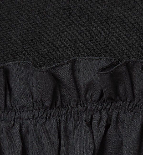 UNITED ARROWS green label relaxing「ティアード ドッキング プルオーバー ニット 2」|ニット・セーター|