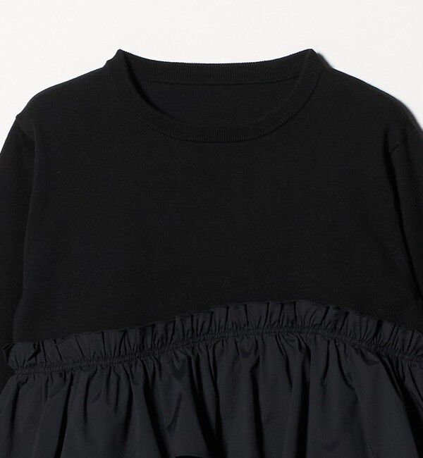 UNITED ARROWS green label relaxing「ティアード ドッキング プルオーバー ニット 2」|ニット・セーター|