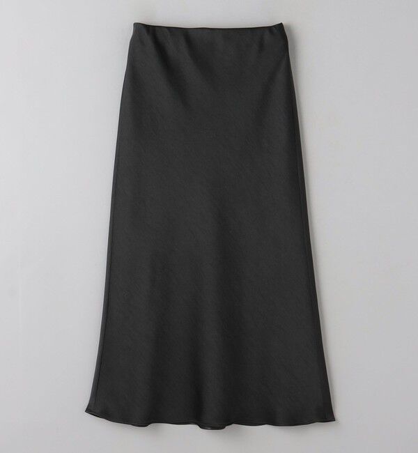 ポリエステルサテン マーメイドフレアスカート（BEAUTY&YOUTH UNITED