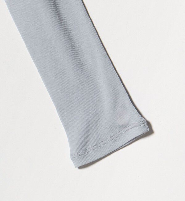 ATTISESSION「＜ATTISESSION＞コットン ナイロン リブ マルチウェイ トップス」|Tシャツ・カットソー|