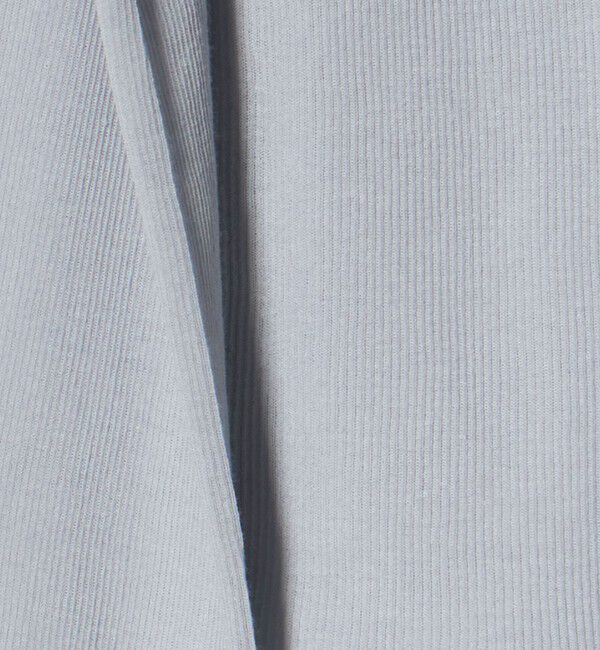 ATTISESSION「＜ATTISESSION＞コットン ナイロン リブ マルチウェイ トップス」|Tシャツ・カットソー|