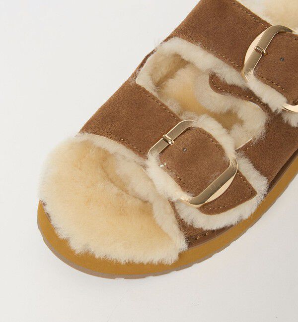 BEAUTY&YOUTH UNITED ARROWS「＜EMU Australia＞ムートン バックル サンダル」|サンダル|