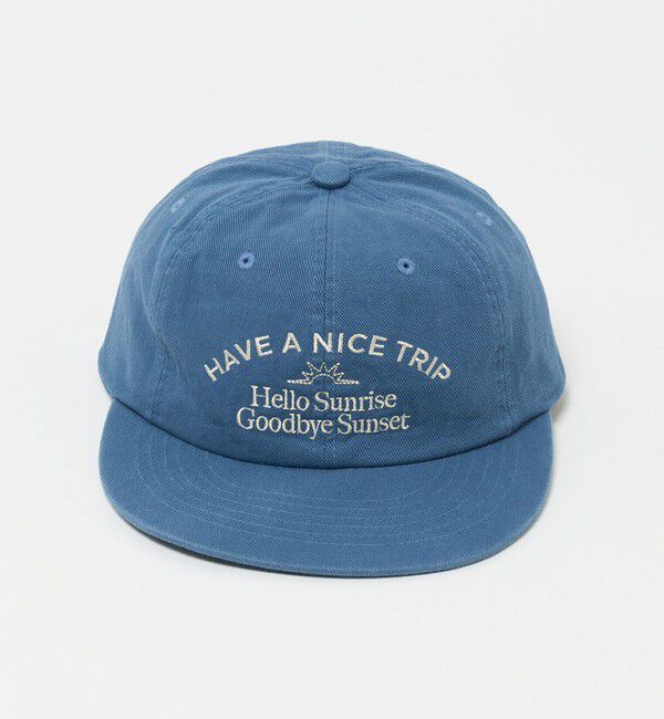 BEAUTY&YOUTH UNITED ARROWS「＜HELLO SUNRISE＞タイポグラフィ アーチ ロゴ 6パネル キャップ」|キャップ・キャスケット|