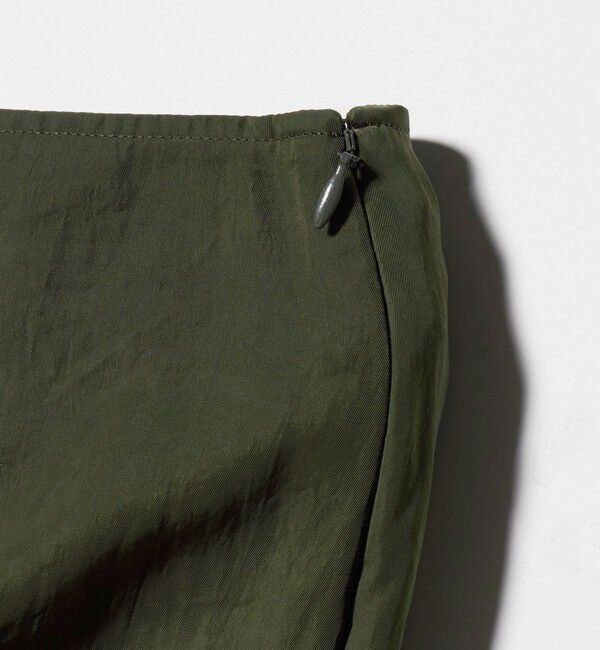 ATTISESSION「＜ATTISESSION＞ナイロン ドレープ ロング スカート」|スカート|