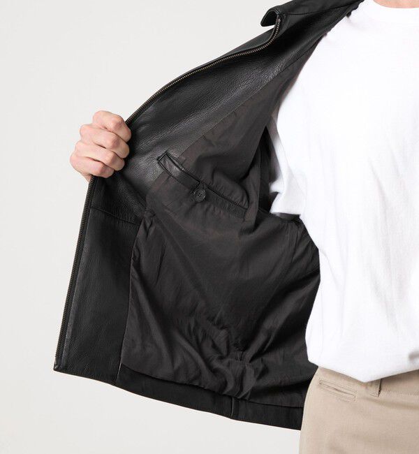 STEVEN ALAN「＜Steven Alan＞  シープ グローブレザー ワーク ブルゾン」|その他|