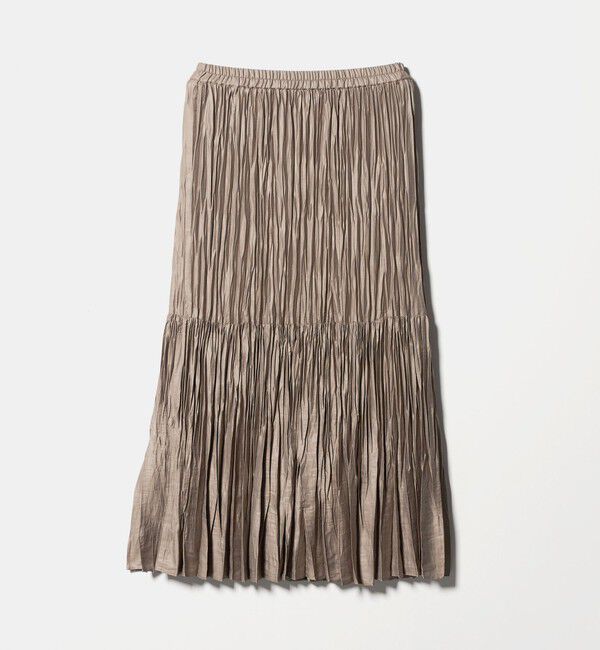 ポリエステル チンツプリーツ スカート（BEAUTY&YOUTH UNITED ARROWS