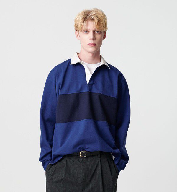 BEAUTY&YOUTH UNITED ARROWS「12oz ヘビーウェイト ラグビーシャツ」|Tシャツ・カットソー|