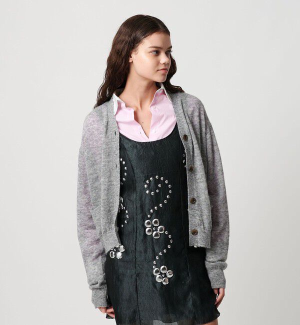 ATTISESSION「＜ATTISESSION＞Vネック カーディガン」|カーディガン|