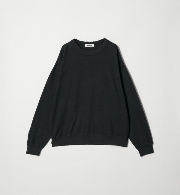 MONKEY TIME「サーマル ディストレスト クルーネック」|Tシャツ・カットソー|