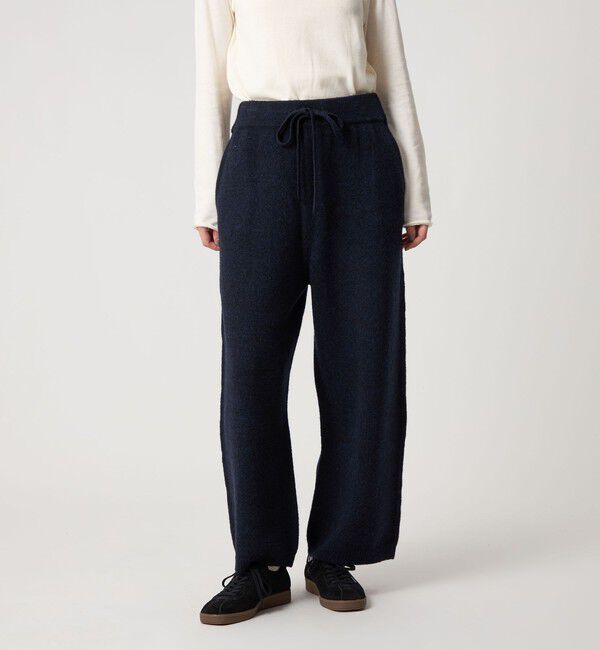 STEVEN ALAN「＜Steven Alan＞メランジ ウール ニットパンツ」|その他|NAVY
