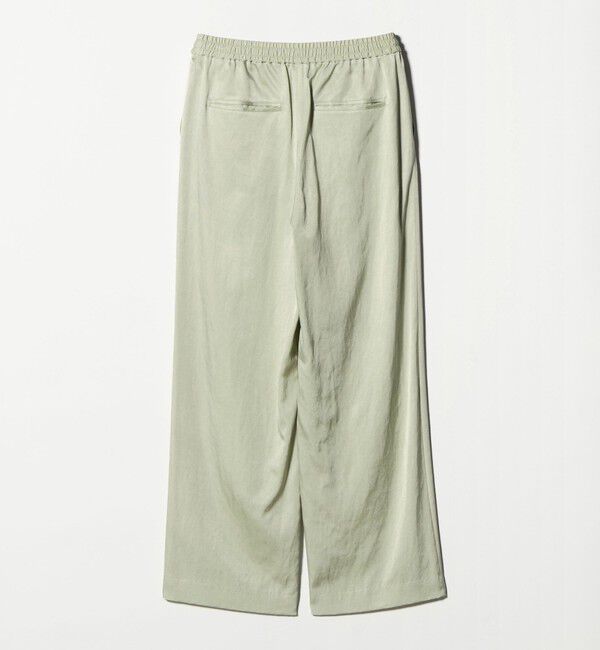 BEAUTY&YOUTH UNITED ARROWS「サテンドロースト ワイドパンツ ウォッシャブル」|その他|