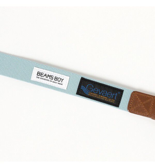 BEAMSBOY「GEVAERT BANDWEVERIJ / 30mm ソリッド ベルト 23FW」|ベルト|