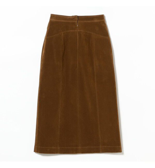 Ray BEAMS 「フロッキー ジップ スリット スカート」|スカート|