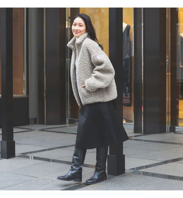 Demi-Luxe BEAMS 「【WEB限定】TATRAS / LUELA ボア ブルゾン」|ブルゾン・スタジャン|