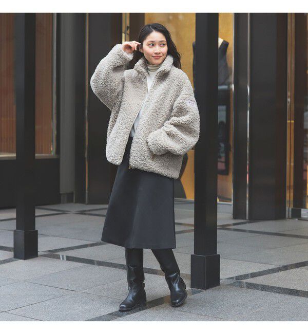 Demi-Luxe BEAMS 「【WEB限定】TATRAS / LUELA ボア ブルゾン」|ブルゾン・スタジャン|