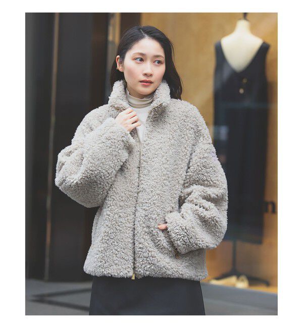 Demi-Luxe BEAMS 「【WEB限定】TATRAS / LUELA ボア ブルゾン」|ブルゾン・スタジャン|