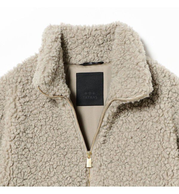 Demi-Luxe BEAMS 「【WEB限定】TATRAS / LUELA ボア ブルゾン」|ブルゾン・スタジャン|