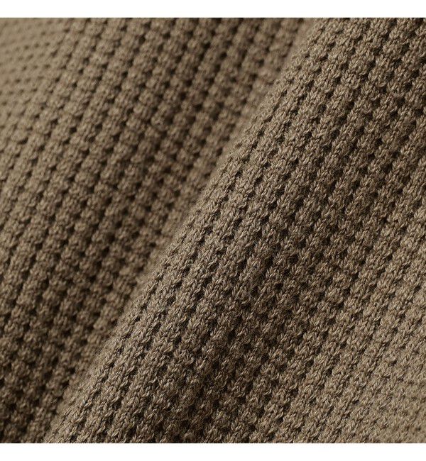 BEAMSBOY「14ゲージ ワッフル クルー」|ニット・セーター|