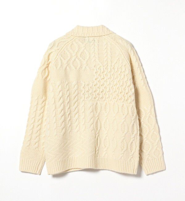 BEAMS PLUS「BEAMS PLUS / Cardigan Alan Patchwork」|カーディガン|