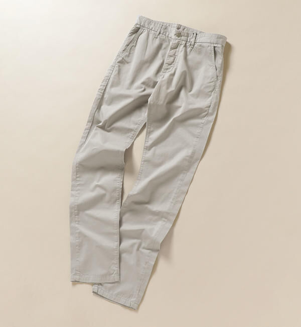 SHIPS「GROWN&SEWN: Independent Slim Pant - Feather Twill」|チノ|