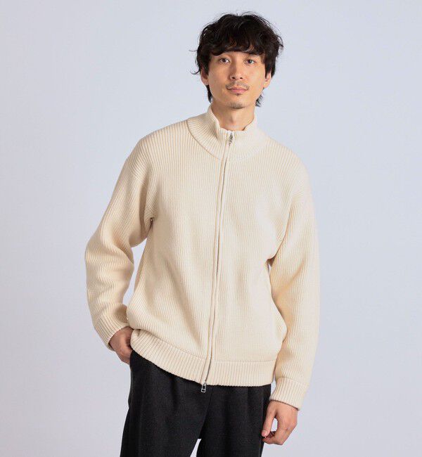 SHIPS any「SHIPS any: <ウォッシャブル> ドライバーズ アゼ編み ニット カーディガン◇」|カーディガン|