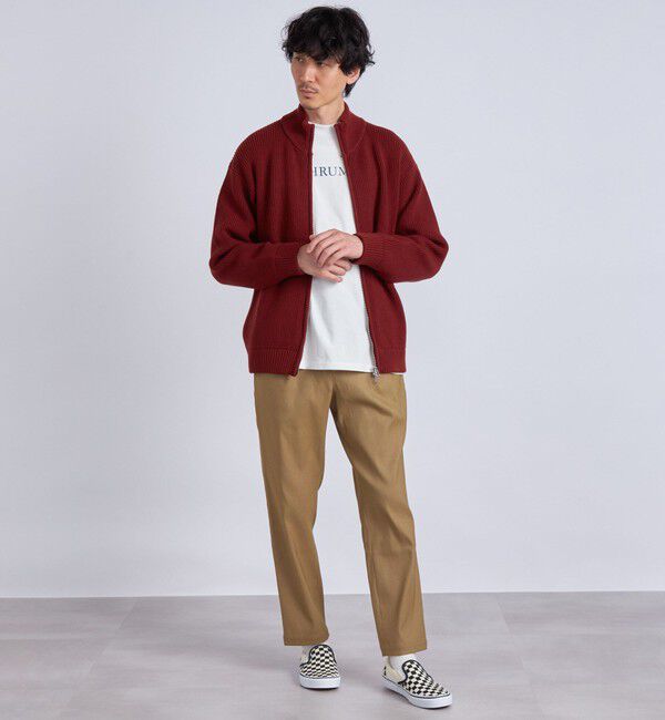 SHIPS any「SHIPS any: <ウォッシャブル> ドライバーズ アゼ編み ニット カーディガン◇」|カーディガン|