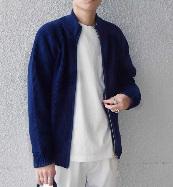 SHIPS any「SHIPS any: <ウォッシャブル> ドライバーズ アゼ編み ニット カーディガン◇」|カーディガン|