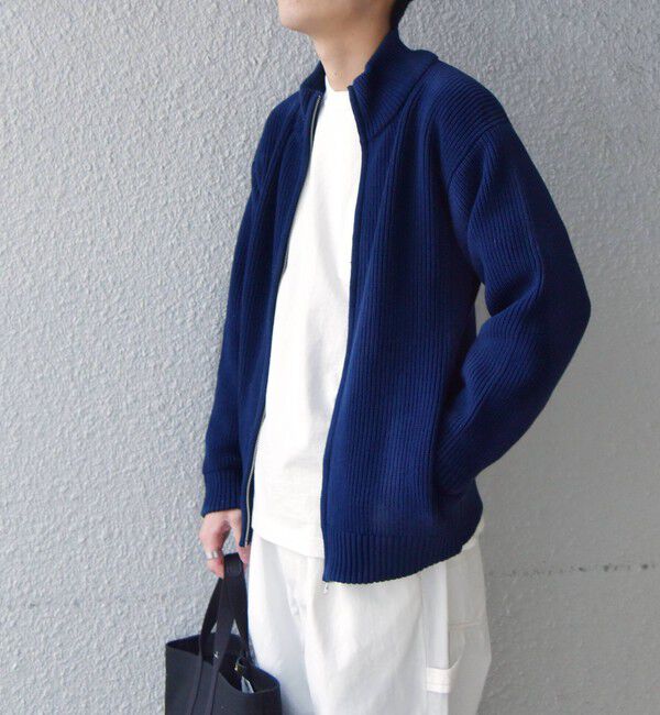 SHIPS any「SHIPS any: <ウォッシャブル> ドライバーズ アゼ編み ニット カーディガン◇」|カーディガン|