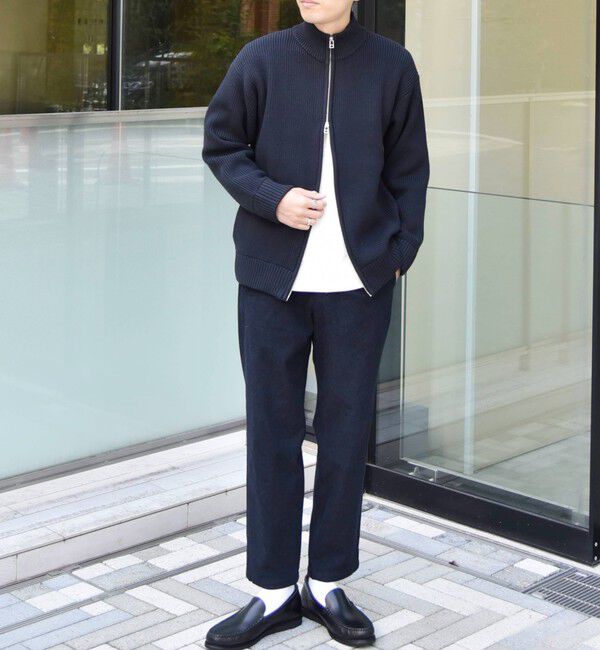 SHIPS any「SHIPS any: <ウォッシャブル> ドライバーズ アゼ編み ニット カーディガン◇」|カーディガン|