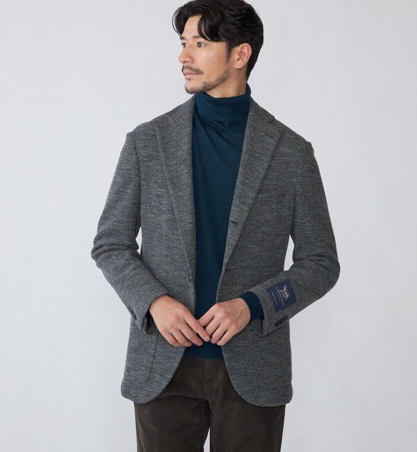 SHIPS「SHIPS: HANDFRAME 16ゲージ タートルネック ニット」|ニット・セーター|