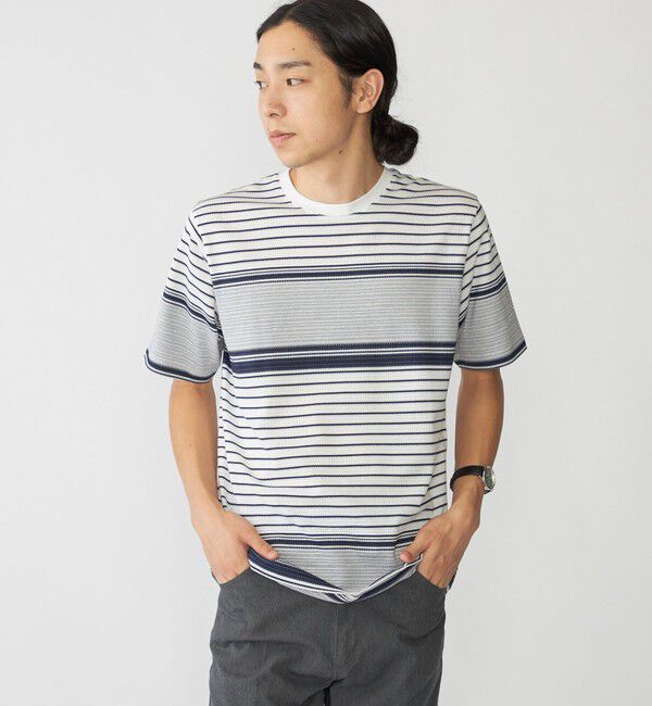 SHIPS「SHIPS: タック ボーダー Tシャツ」|Tシャツ・カットソー|