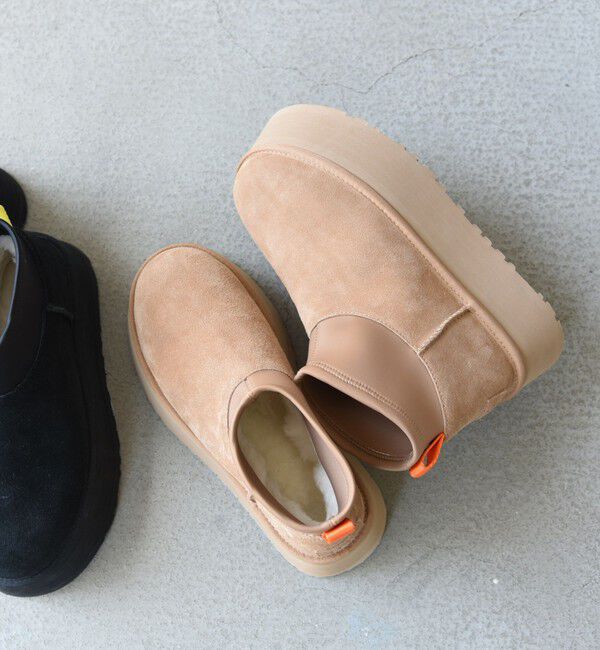 SHIPS for women「UGG:CLASSIC MINI DIPPER」|ショートブーツ|
