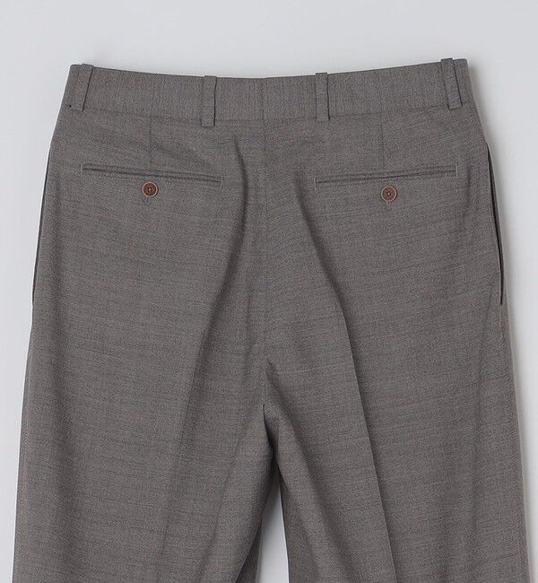 SHIPS「BERNARD ZINS: WALLIS トロピカル ソリッド スラックス」|スラックス|