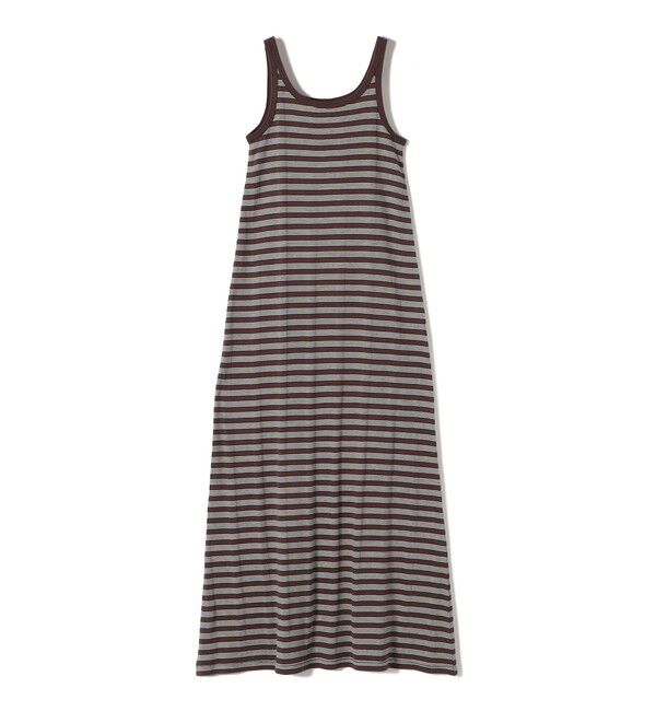 SHIPS for women「【SHIPS別注】miller:〈洗濯機可能〉ボーダー タンクトップ ワンピース」|ワンピース|