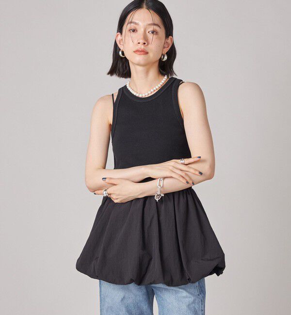 SHIPS for women「SHIPS NINE CASE:〈洗濯機可能〉バブル ヘム トップス」|その他|