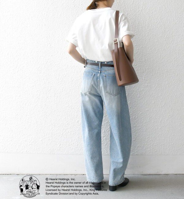 SHIPS any「SHIPS any:〈洗濯機可能〉OLIVE OYL(TM) プリント TEE」|Tシャツ・カットソー|